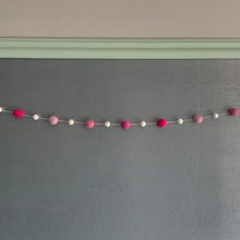 Load image into Gallery viewer, Pretty Pink and White Garland
