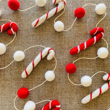 Load image into Gallery viewer, NEW - Candy Cane Garland (Spaced)
