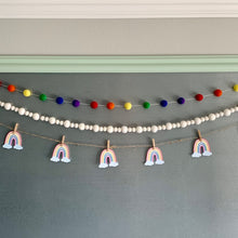 Load image into Gallery viewer, Classic Rainbow Garland (Spaced)

