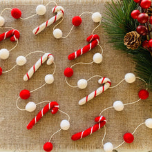 Load image into Gallery viewer, NEW - Candy Cane Garland (Spaced)

