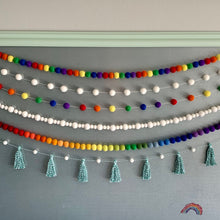 Load image into Gallery viewer, Classic Rainbow Garland (Spaced)
