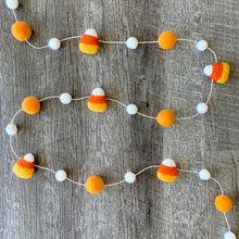 Load image into Gallery viewer, Candy Corn Garland (spaced)
