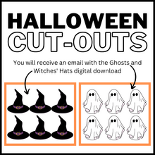 Load image into Gallery viewer, Photo/Art Clip Garland with Halloween Decor
