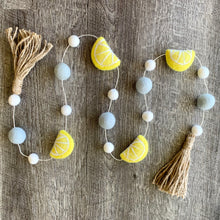 Load image into Gallery viewer, Ice Cold Lemonade Garland (Spaced)
