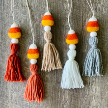Load image into Gallery viewer, Candy Corn Tassel
