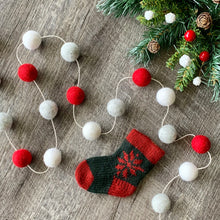 Load image into Gallery viewer, Cozy Christmas Garland (Spaced)
