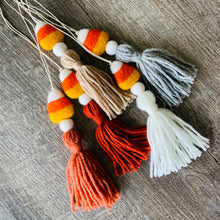Load image into Gallery viewer, Candy Corn Tassel
